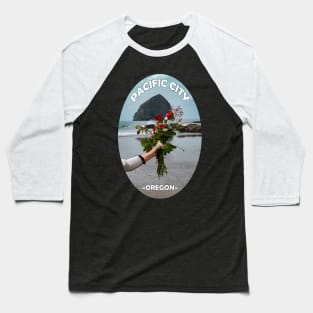 Pacific City Cape Kiwanda Oregon Baseball T-Shirt